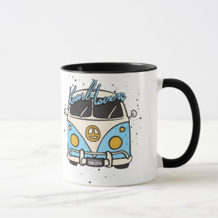 Old car - blue mug
