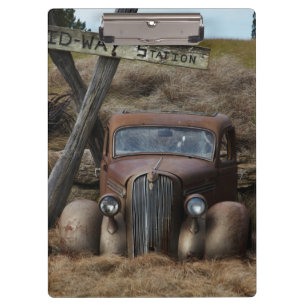 Old car clipboard