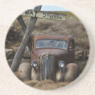 Old car coaster