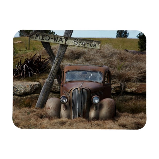 Old car magnet (Horizontal)