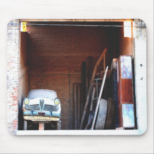 Old car mouse pad
