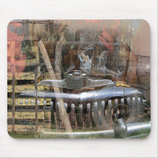 Old Car Mouse Pad