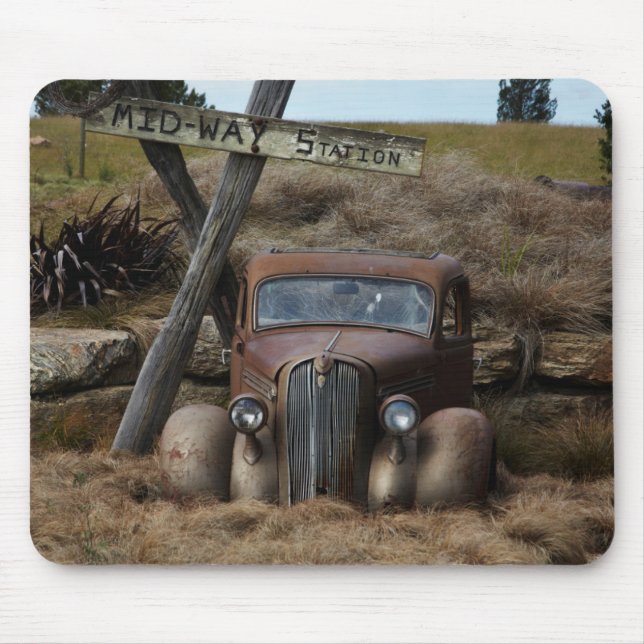 Old car mouse pad (Front)