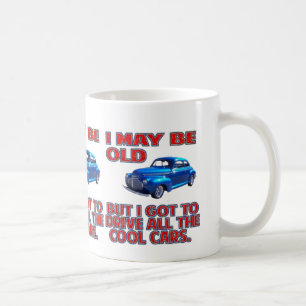 Old Car Mug. Coffee Mug