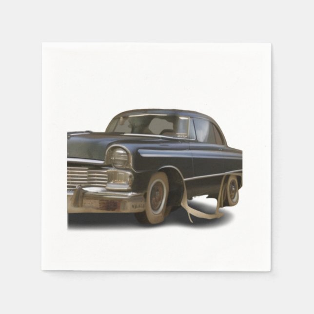 old car napkin (Front)