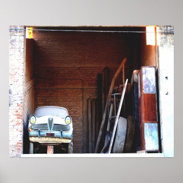 Old car poster (Front)