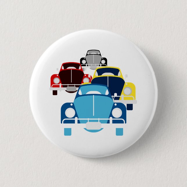 Old Cars 2 Inch Round Button (Front)