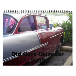 Old Cars Calendar 2008