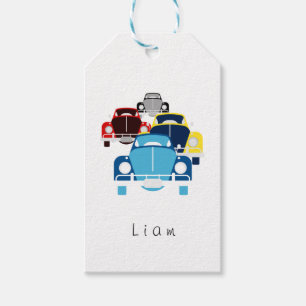 Old Cars Gift Tags