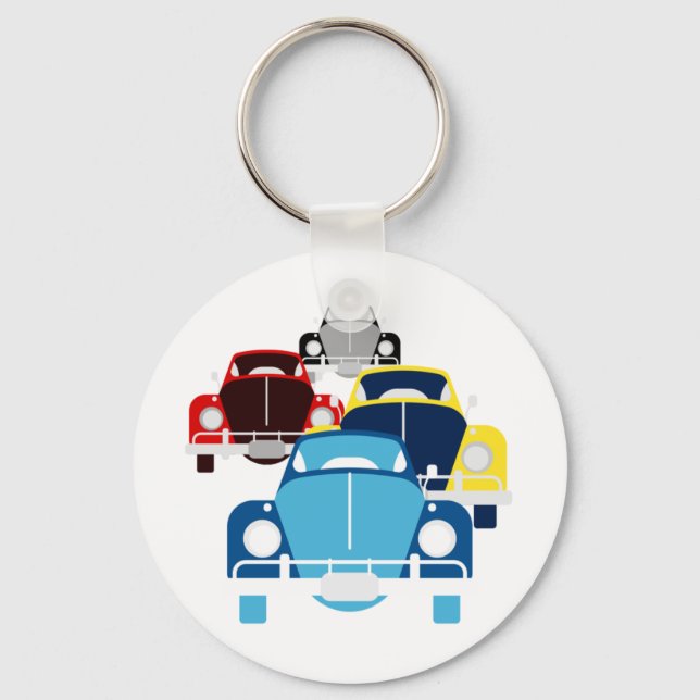 Old Cars Keychain (Front)
