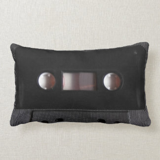 Old Casette Tape Decor Lumbar Pillow