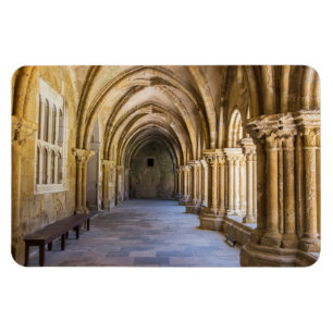 Old Cathedral Cloister Hallway Magnet