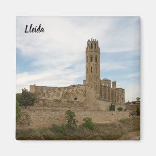Old Cathedral of Lleida Magnet