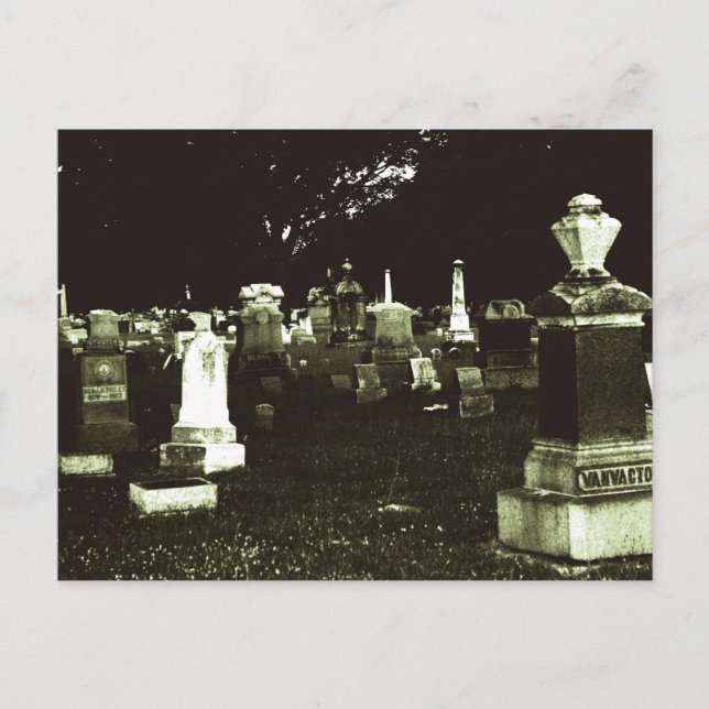 Old Cemetery (2) Postcard (Front)