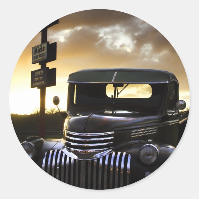 Old Chevy Truck Stickers (Front)