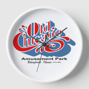 Old Chicago Amusement Park, Bolingbrook, Illinois Clock