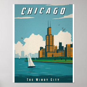 Old Chicago Poster
