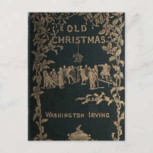 Old Christmas - Washington Irving Holiday Postcard