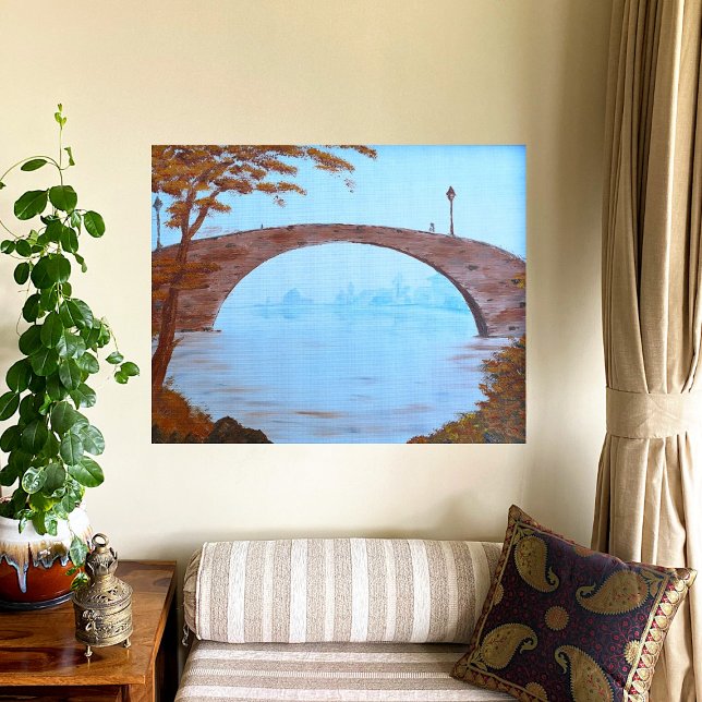 Old City Bridge  Canvas Print (Creator Uploaded)
