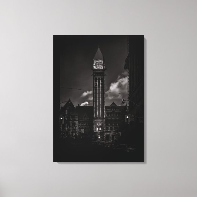 Old City Hall No 5 Canvas Print (Front)