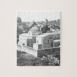 Old City of Jerusalem, ca. 1890 Jigsaw Puzzle