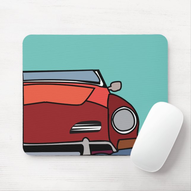 Old Classic Vintage Car  Mouse Pad (With Mouse)