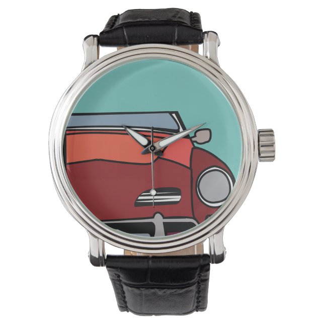 Old Classic Vintage Car  Watch (Front)