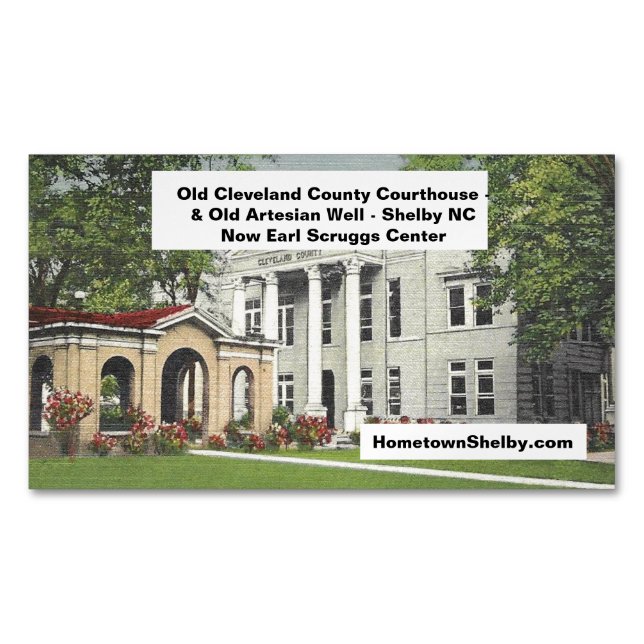 Old Cleveland County Courthouse 25 pk magnets (devant)