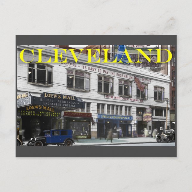 Old Cleveland Postcard (Front)