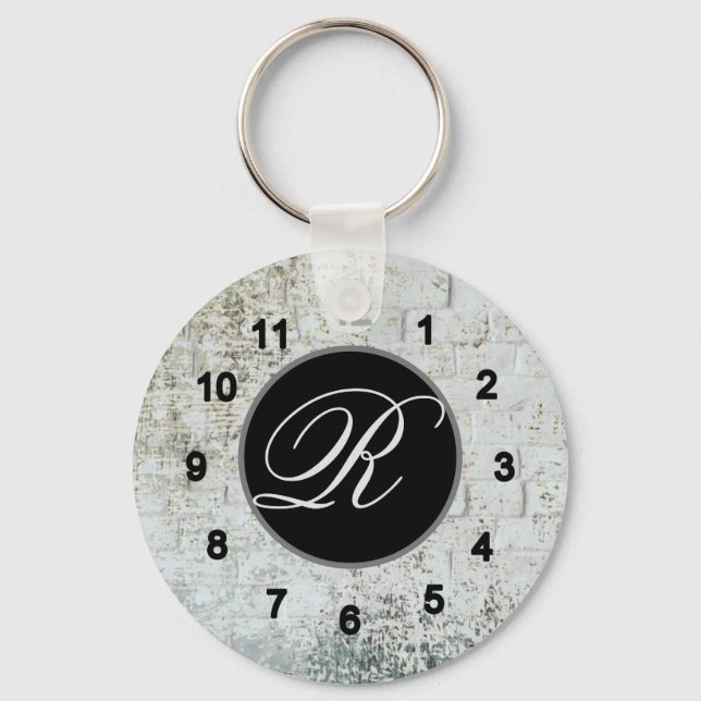 old clock keychain (Front)