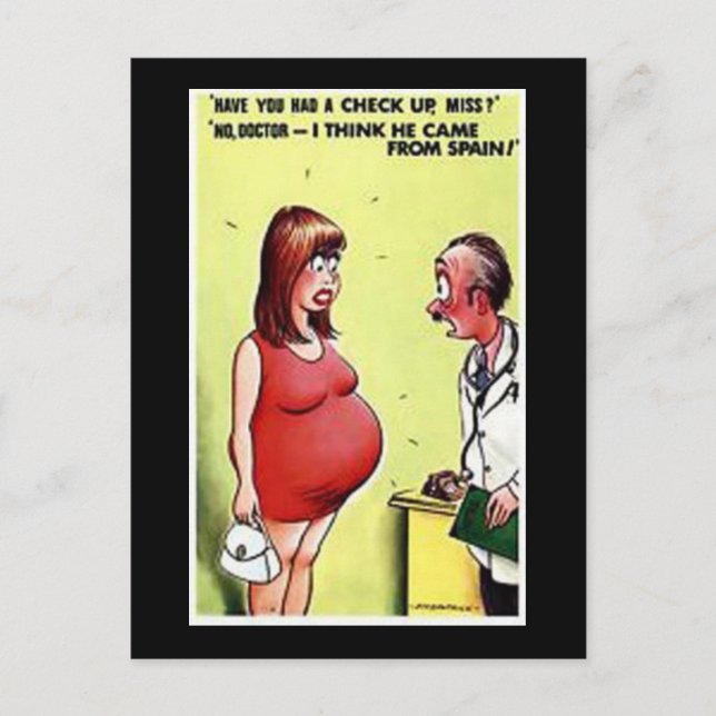 Old Comic Postcard (Front)