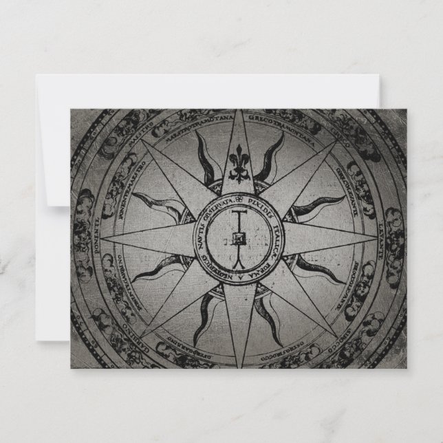 Old Compass Rose Announcement (Front)