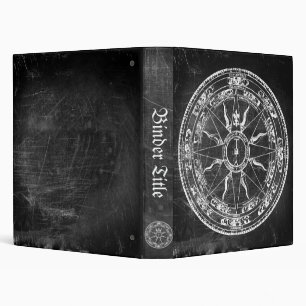 Old Compass Rose Binder