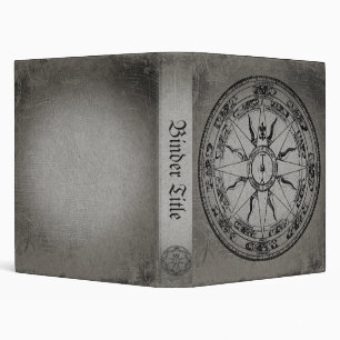 Old Compass Rose Binder