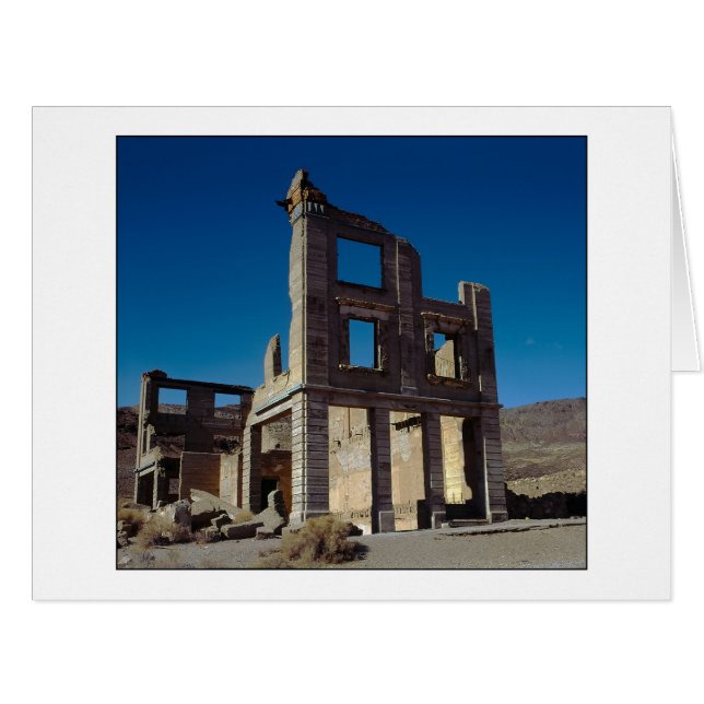 " Old Cook Bank Building " (Front Horizontal)