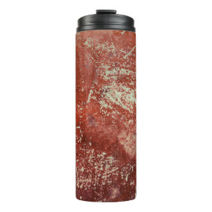 Old Copper: Vivid Metal Texture. Thermal Tumbler