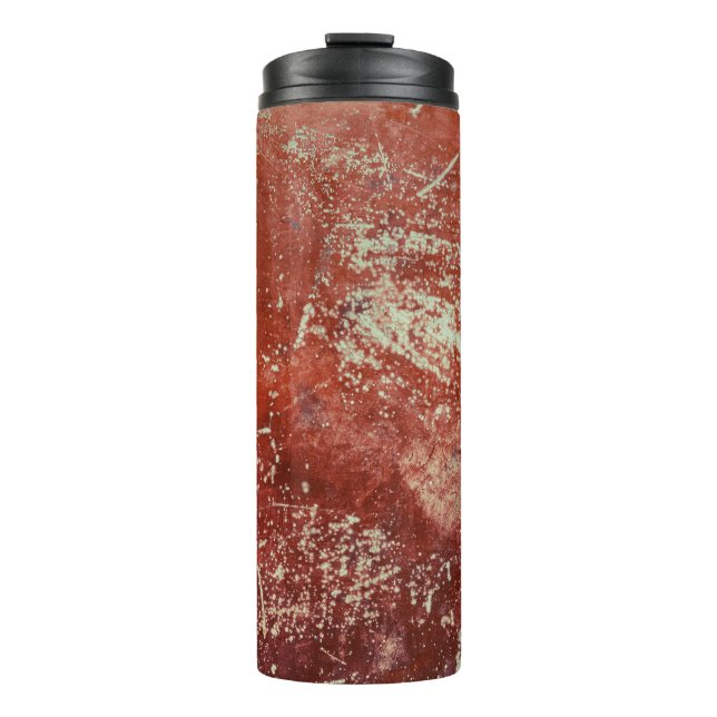 Old Copper: Vivid Metal Texture. Thermal Tumbler (Front)