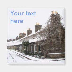 Old Cottages in Cambridge Magnet