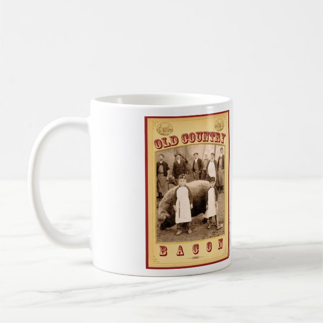 Old Country Bacon Coffee Mug (Left)