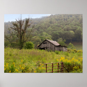 Old Country Barn Photo Poster