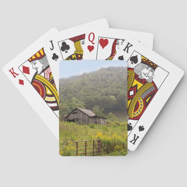 Old Country Barn Playing Cards (Back)