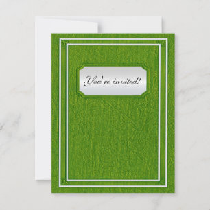 Old cover book wedding invitation