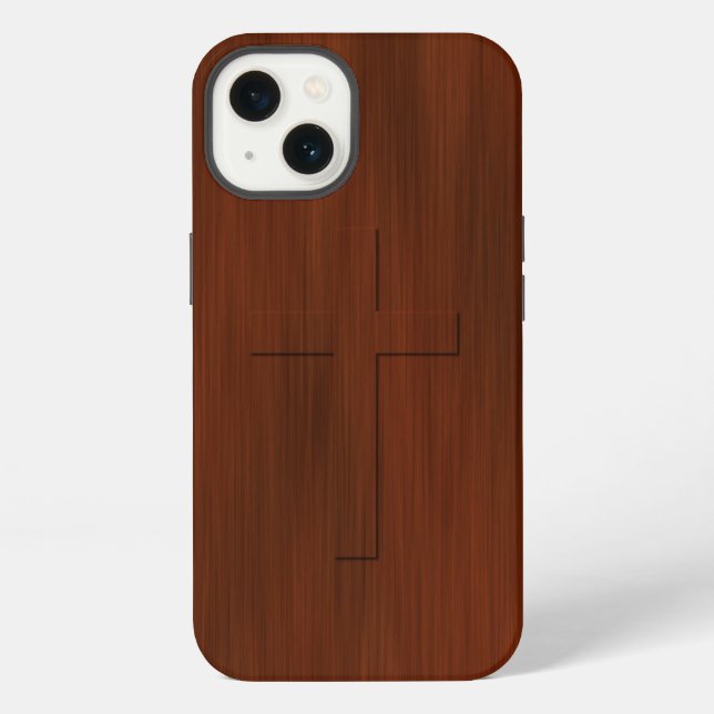 Old Cross Church Pew iPhone Case (Back)