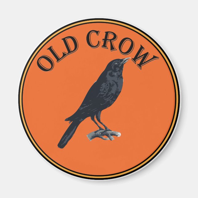 old crow magnet (Front)