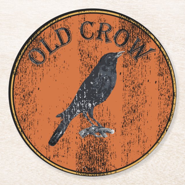 Old Crow - Old Geezer Coasters (Front)