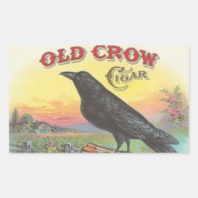 Old Crow Sticker (Front)