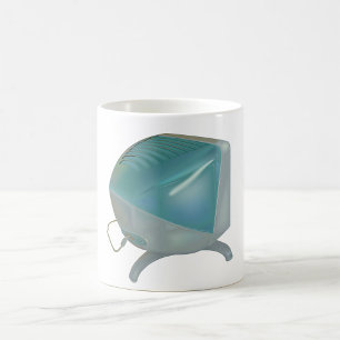 Old CRT Computer Monitor Coffee Mug