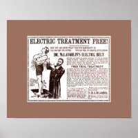 Old Cures: Dr. McLaughlin's ELECTRIC BELT Ad