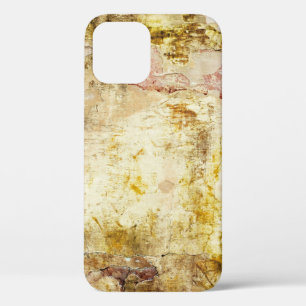 Old damaged wall backgroundabstract, aged, archite iPhone 12 case
