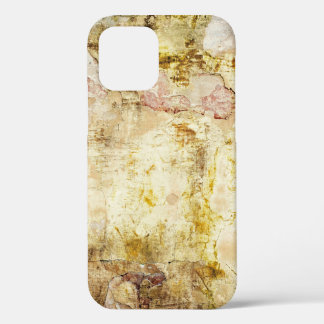 Old damaged wall backgroundabstract, aged, archite iPhone 12 case